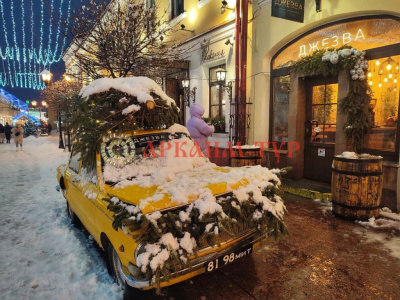 Зимняя сказка в новогоднем Гродно 2026