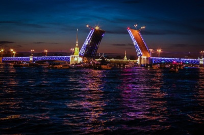 Недельный тур в Санкт-Петербург  на поезде