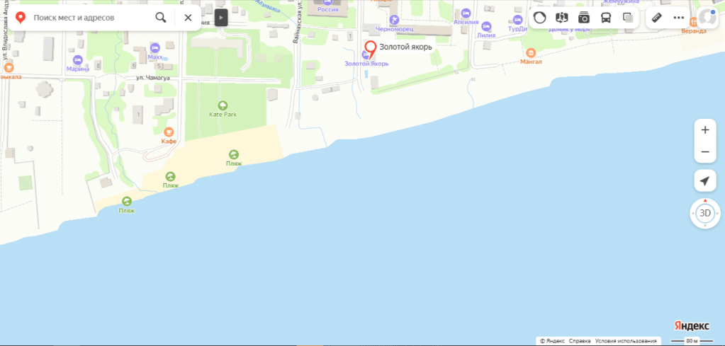 Отельный комплекс Золотой Якорь, Гудаута на карте.png Отельный комплекс Золотой Якорь, Гудаута на карте.png