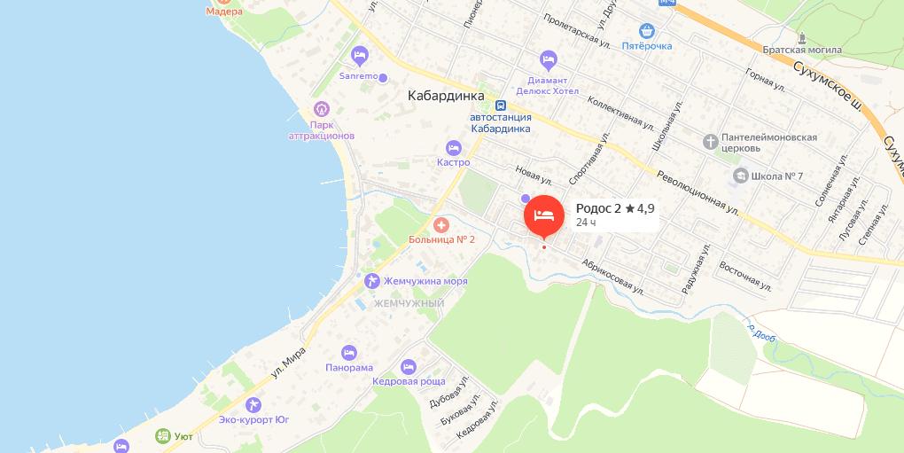 ГД Родос в Кабардинка на карте.png