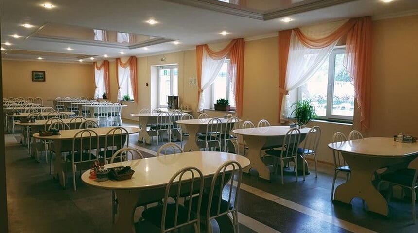 База отдыха Русалочка, Лермонтово- столовая.jpg