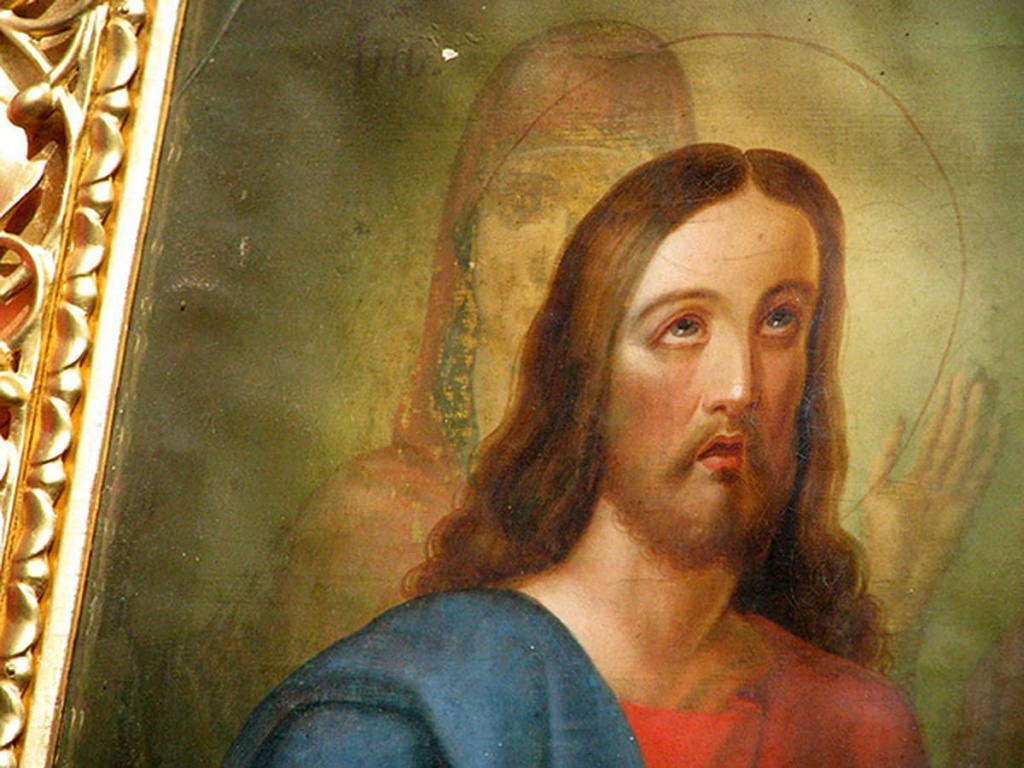 Икона Спасителя и Божье Матери в храме деревни Лыщ.jpg