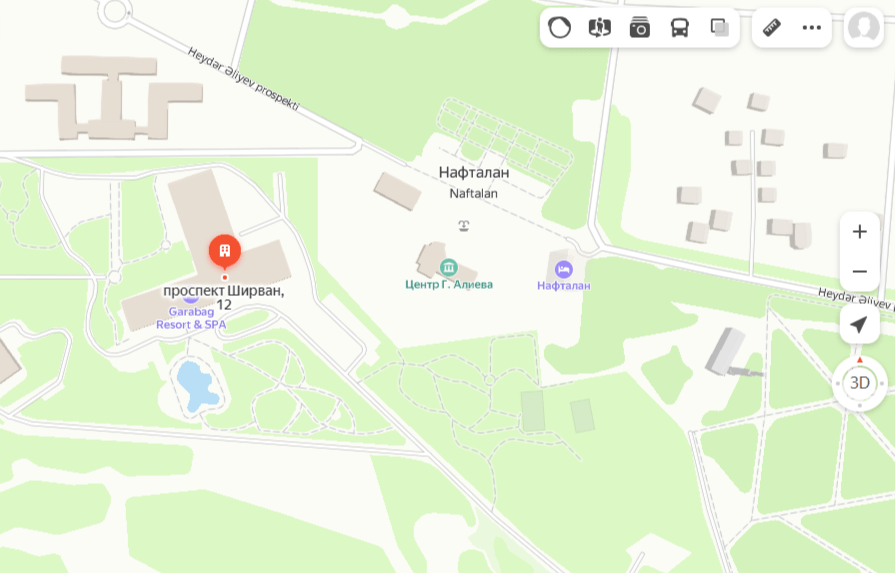 отель Chinar, Нафталан Азербайджан на карте.png отель Chinar, Нафталан Азербайджан на карте.png