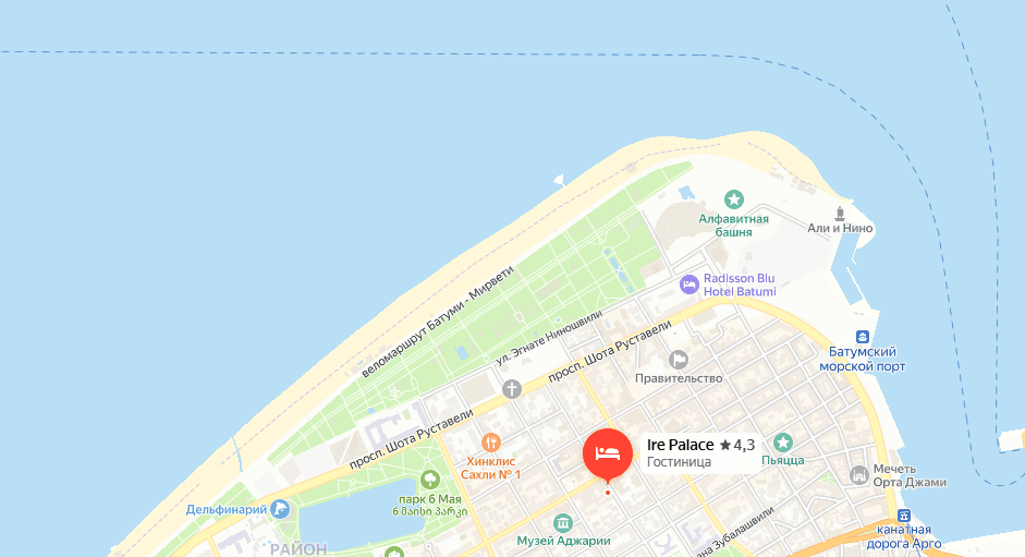 Отель IRE PALACE в Батуми на карте.png Отель IRE PALACE в Батуми на карте.png