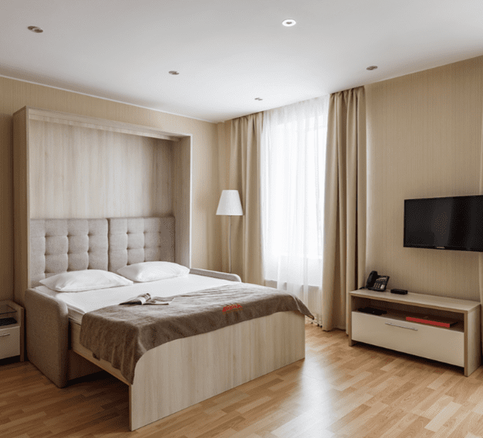 Ramada by Vertical 4 в Санкт-Петербурге, двуспальная кровать.png