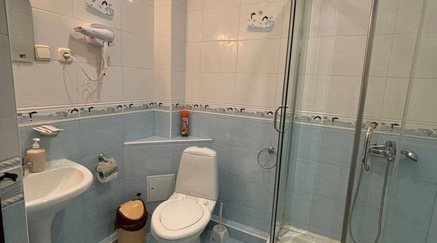 Апарт-отель Кристалл в Лермонтово санузел.jpg