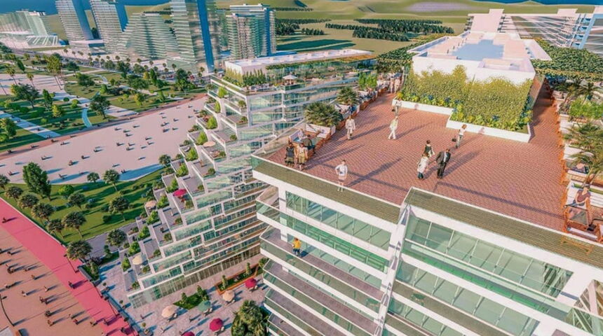 Апарт-отель Batumi View вид на площадку сверху.jpg Апарт-отель Batumi View вид на площадку сверху.jpg