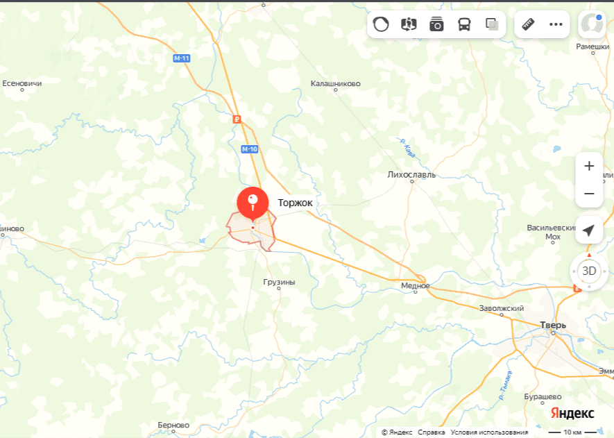 Город Торжок на карте.png