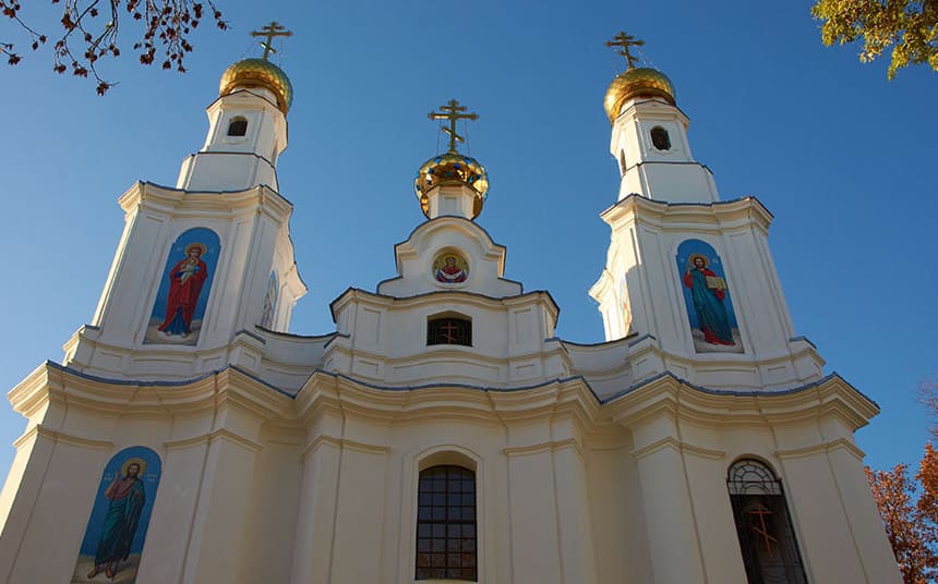 Свято-Покровский женский монастырь, Толочин фронтальный вид.jpg