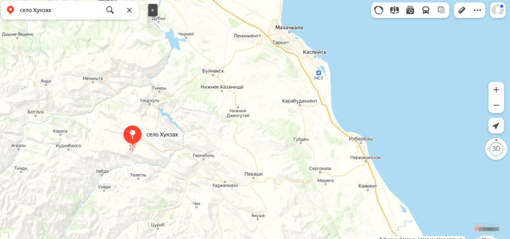 Село Хунзах, Дагестан на карте.png Село Хунзах, Дагестан на карте.png