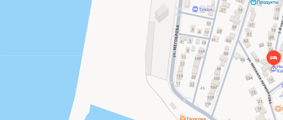 Отель «New House Kobuleti» (Кобулети) на карте.png