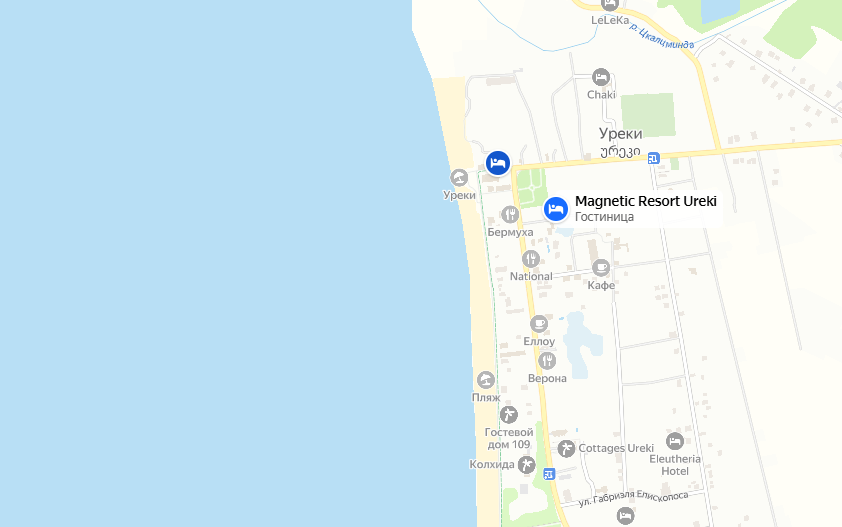 Magnetic Resort Ureki на карте.png