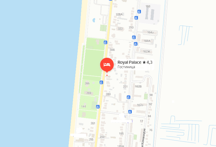 Royal Palace в Кобулети на карте.png