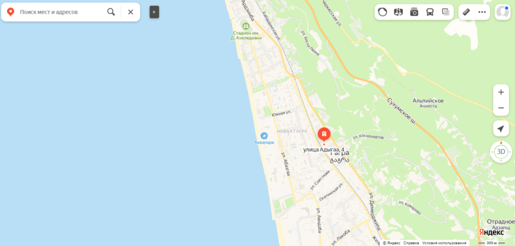 Отель Охотник , Новая Гагра.png Отель Охотник , Новая Гагра.png