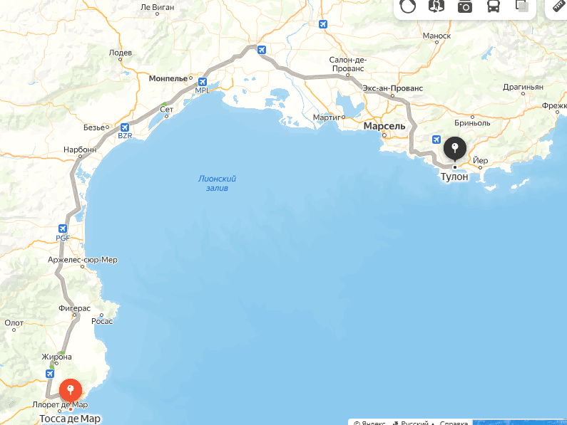 Расстояние от Тулон до Тосса де мар.png