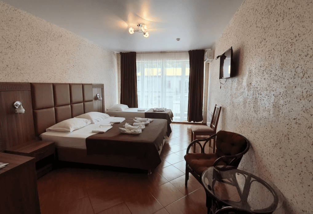 Гостиница Магнолия в Гаграх на поезде 3-х местный номер.png