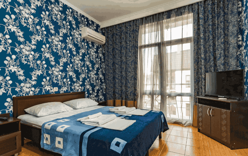 Гостевой дом Александрия на Добской-двуспальная кровать с кондиционером_28.png