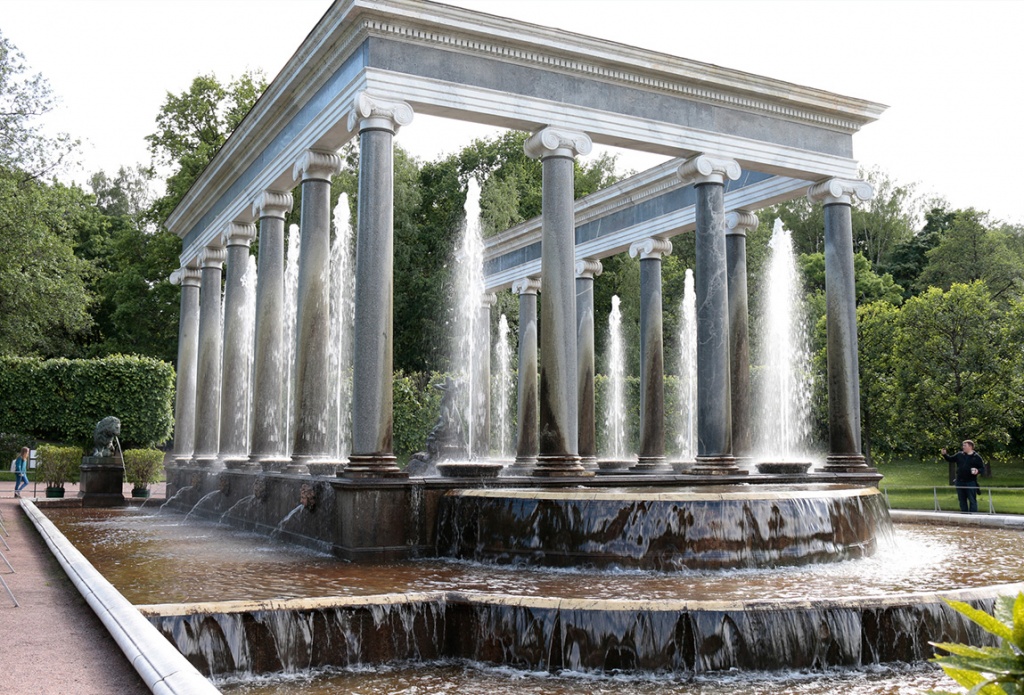 Каскад Львов, Петергоф