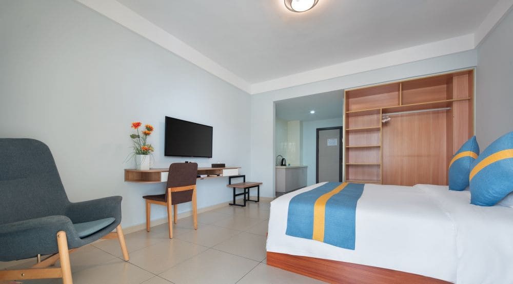 Отель Gentlgrown Sanya Seashore 4 двуспальная кровать.jpg