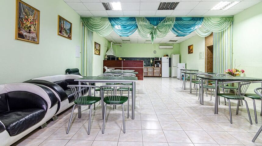 Бухта Радости, Анапа на поезде, столовая.jpg