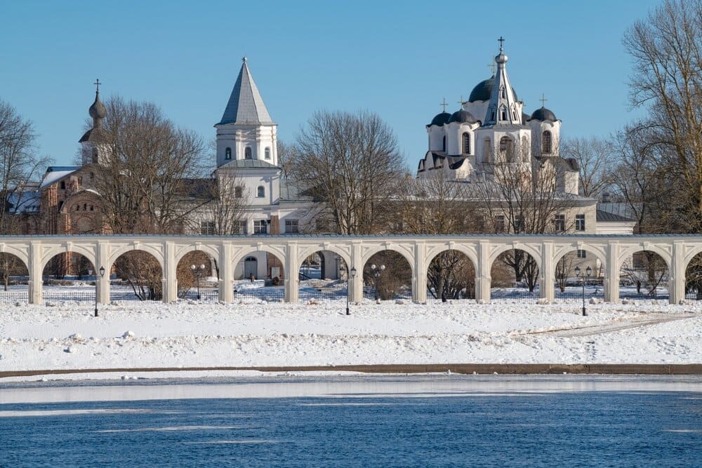 Ярославо Дворище, Великий Новгород , зима.jpg