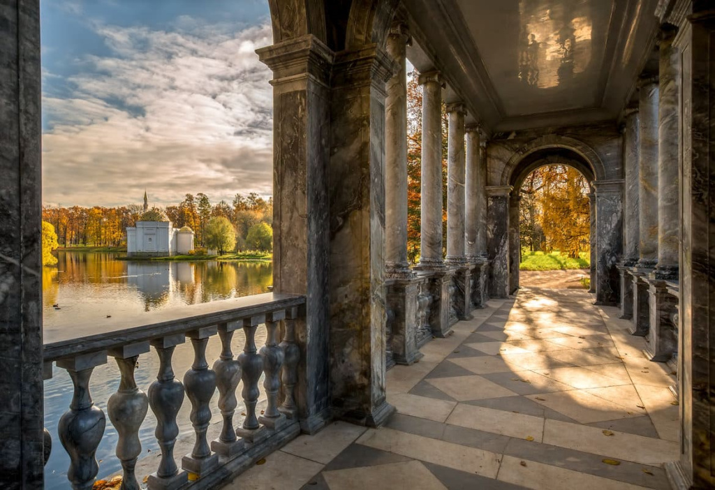 Внутреняя колонада, Царское село ,Екатерининкий парк.jpg