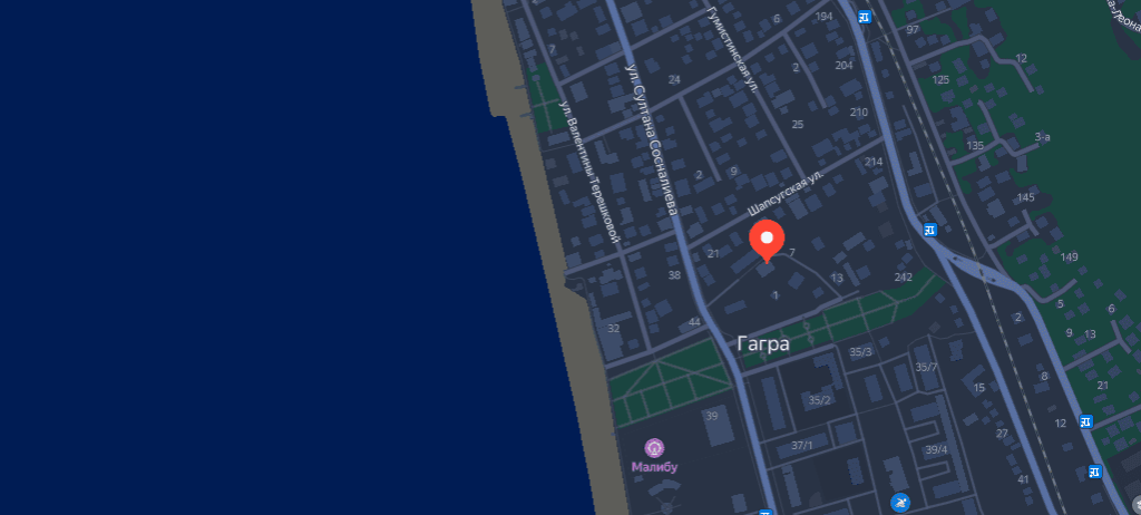 Отель Ашамта в Гагра на карте.png Отель Ашамта в Гагра на карте.png