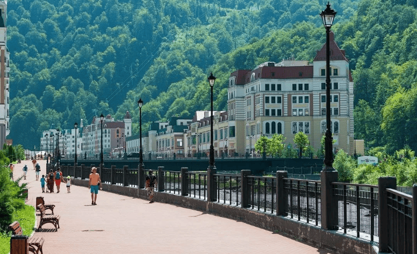 Роза Хутор ,Сочи красивый вид.png